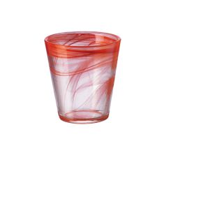 Gobelet rouge verre 37 cl Capri Bormioli Rocco