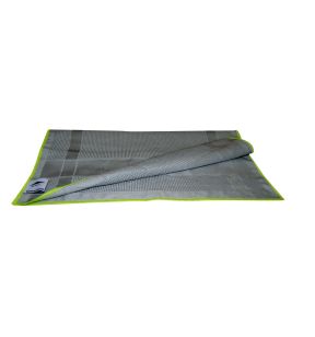 Torchons essuie-verres gris 70x42 cm Delta (2 pièces)
