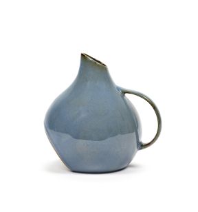 Kan blauw geglazuurd aardewerk 150 cl Serax