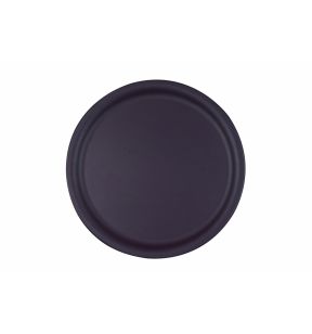 Plateau anti-dérapant polyester noir Ø 45 cm Limo Platex