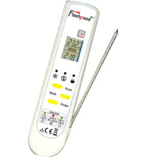 Thermomètre infrarouge min -55 °C max 250 °C +/- 1 °C Flashfood Duo Jri