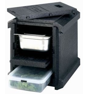 Isotherme container plastic GN 1/1 83 L Thermobox Thermohauser