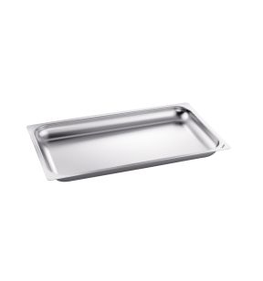 Plaque à rôtir rectangulaire inox 53x32,5x6,5 cm GN 1/1 B.pro