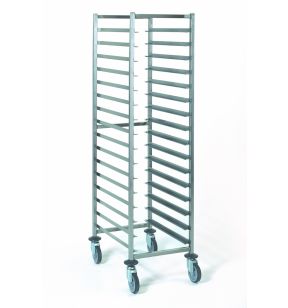 Chariot inox sens largeur Pâtissier 16 niveaux Tournus