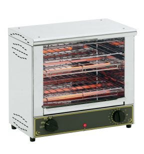 Toaster 2 niveaus BAR2000 230V 12 eenheden Roller Grill