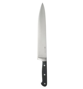 Couteau chef 25 cm acier plastique unie Qualicoup Pro.cooker