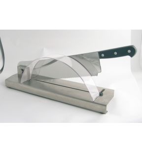 Couteau à pain 35 cm inox plastique crantée L.tellier
