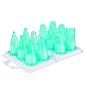 Boîte de 12 douilles charcutières plastique Ø 3,5 cm 6 cm (12 pièces)