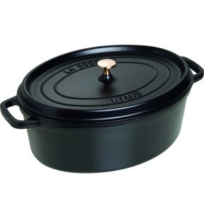 Stoofpot gietijzer Without release liner With cover xx18 8 L Staub