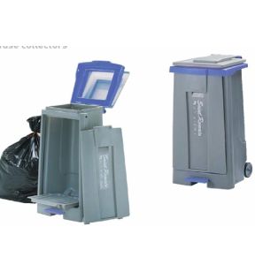 Pedaalemmer plastic 130 L grijs Sk130 Saint Romain