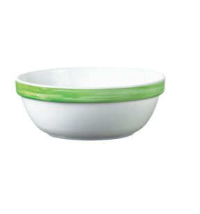 Coupelle rond vert verre opal Ø 12 cm Brush Arcoroc