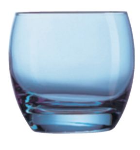 Lage beker blauw glas 32 cl Salto Arcoroc