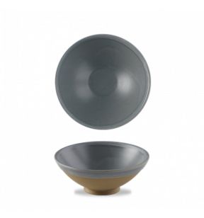 Bol conique rond seattle grey porcelaine Ø 20 cm Emerge Churchill