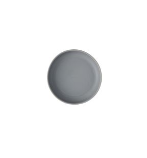 Assiette à bord droit rond seattle grey porcelaine vitrifiée Ø 20 cm Emerge Churchill