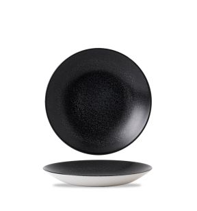 Diep bord rond zwart verglaasd Ø 25.6 Evo Origins Dudson