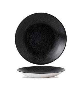 Diep bord rond zwart verglaasd Ø 27.8 Evo Origins Dudson