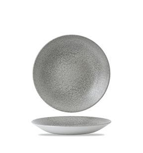 Diep bord rond grijs verglaasd Ø 25.6 Evo Origins Dudson