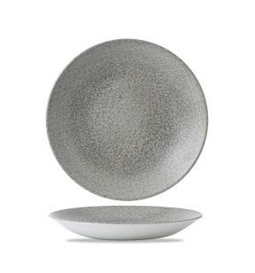 Diep bord rond grijs verglaasd Ø 27.8 Evo Origins Dudson