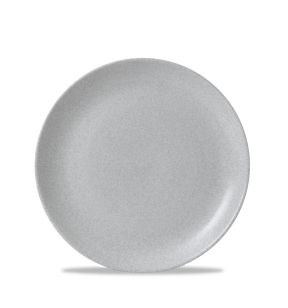 Plat bord met rand rond wit verglaasd Ø 28.8 Evo Origins Dudson