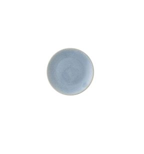 Assiette coupe plate rond bleu grès émaillé Ø 20,5 cm Evo Dudson