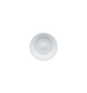 Sous-tasse à thé rond blanc porcelaine vitrifiée Ø 15 cm Evolution  Rak