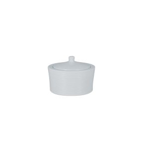 Suikerpot rond wit verglaasd 22.5 cl Ø 10 Evolution Rak Rak