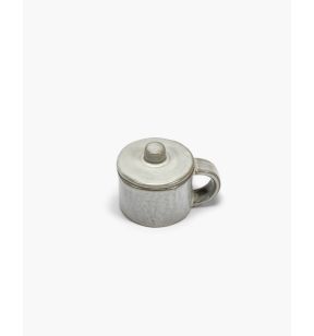 Espressokopje rond écru geglazuurd aardewerk 11 cl 8 La Mère Serax