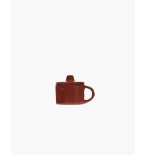 Tasse à ristretto rond Venetian red grès émaillé 6 cl 7,5 cm La Mère Serax
