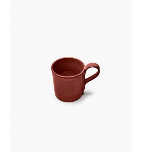 Tasse à café rond Venetian red grès émaillé 13 cl 10 cm La Mère Serax