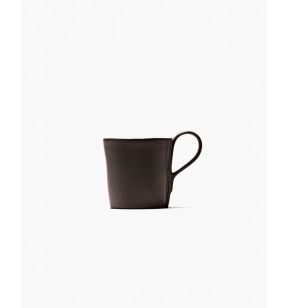 Tasse à café rond ébène grès émaillé 13 cl 10 cm La Mère Serax