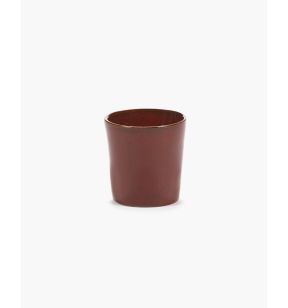 Tasse à café sans anse rond Venetian red grès émaillé 13 cl 7 cm La Mère Serax
