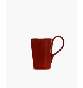 Mug rond Venetian red grès émaillé 12 cm La Mère Serax
