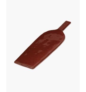 Plat avec anse rectangulaire Venetian red grès émaillé 46 cm La Mère Serax