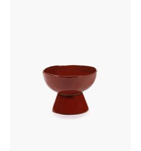 Bol de présentation rond Venetian red grès émaillé 20,5x20,5 cm La Mère Serax