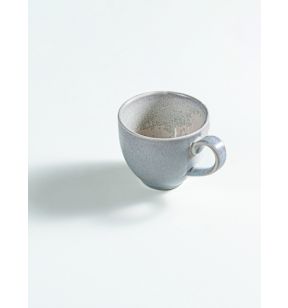 Tasse à expresso rond gris porcelaine 9 cl 8,48 cm Tama Astera