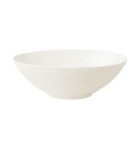Saladier ovale ivoire porcelaine vitrifiée 27 cm Fine Dine Rak