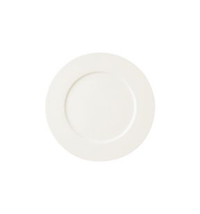 Assiette plate rond ivoire porcelaine vitrifiée Ø 15,5 cm Fine Dine Rak