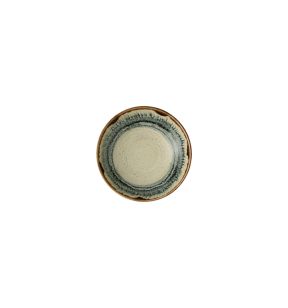 Assiette coupe creuse rond Linen porcelaine vitrifiée Ø 18,2 cm Flare Dudson