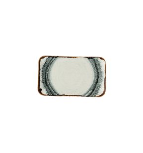 Biologisch dinerbord rechthoekig Natural verglaasd x16 Flare Dudson