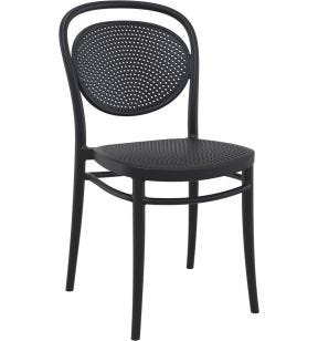 Chaise noir 85x45x52 cm Marcel Flexmob