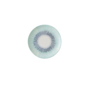 Assiette coupe plate rond Aquamarine porcelaine vitrifiée Ø 26 cm Fusion Churchill