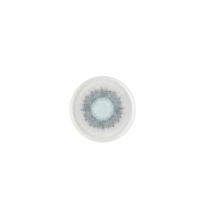 Assiette à bord droit rond Aquamarine porcelaine vitrifiée Ø 21 cm Fusion Churchill