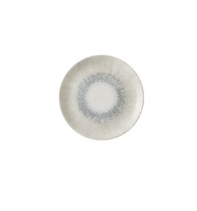 Assiette coupe plate rond Agate grey porcelaine vitrifiée Ø 28 cm Fusion Churchill