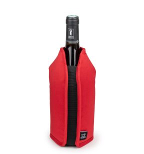 Rafraîchisseur isotherme droit rouge en polyester 23x14,4 cm Frizz Peugeot Saveurs (6 pièces)