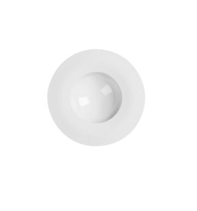 Assiette creuse rond ivoire porcelaine vitrifiée Ø 22,7 cm White Gold Rak