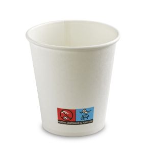Gobelet blanc carton Ø 7 cm 20 cl Alphaform (100 pièces)