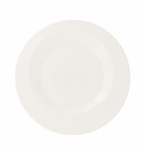 Assiette plate rond ivoire porcelaine vitrifiée Ø 29,6 cm Giro Rak