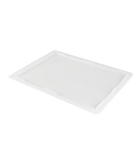 Deksel voor deegbak wit plastic xx2 Gilac