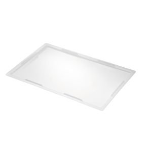 Couvercle pour bac à pâtons blanc plastique 53x32,5 cm Gilac