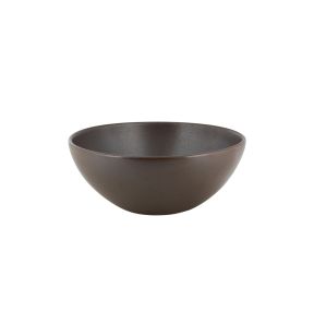 Bol rond brun porcelaine vitrifiée Ø 20,2 cm Genesis Rak